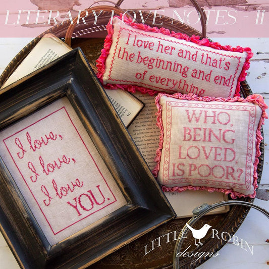 Literary Love Notes II by Little Robin Designs