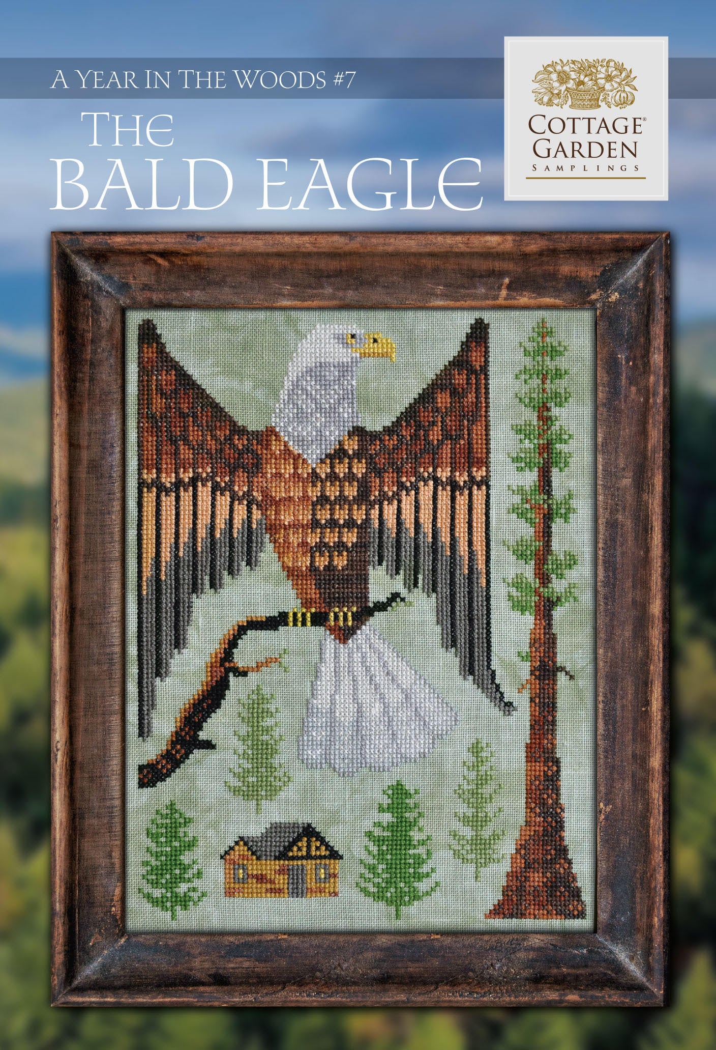 The Bald Eagle by Cottage Garden Samplings