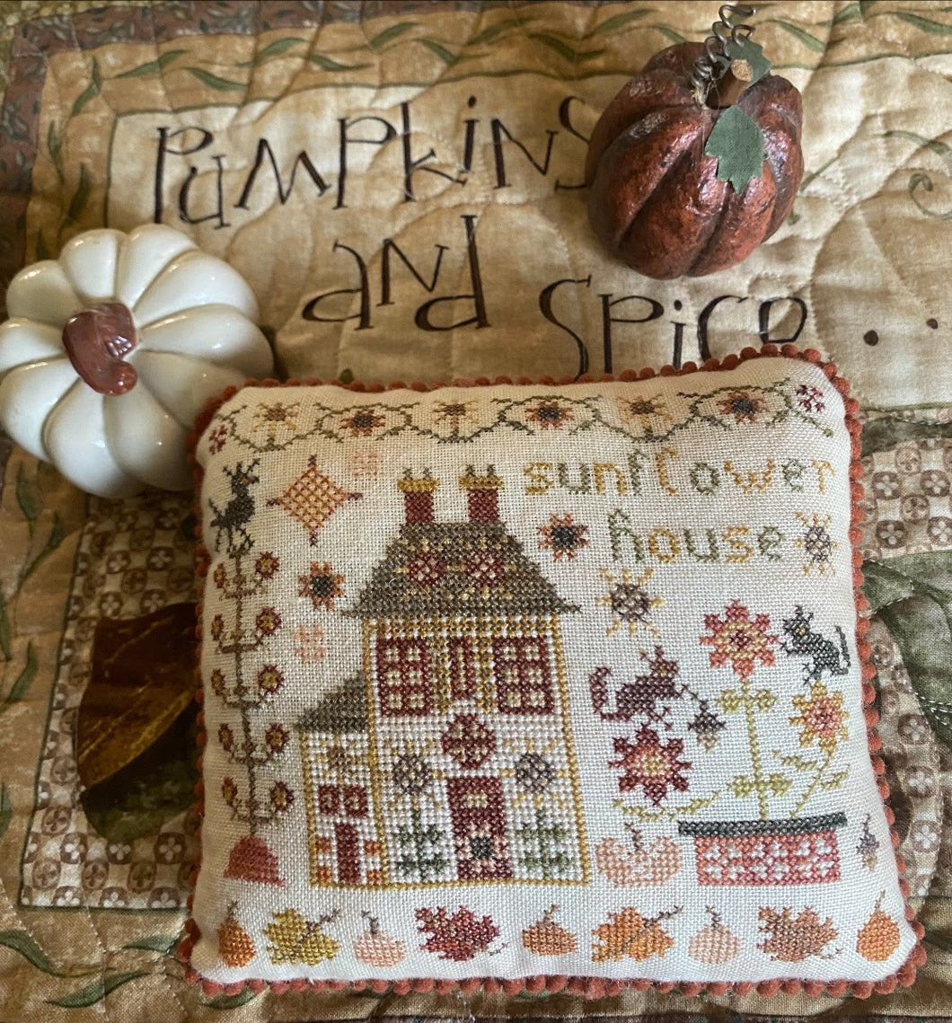 Sunflower House by Pansy Patch Quilts and Stitchery