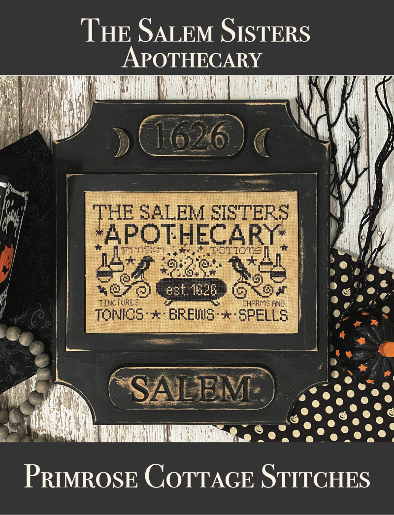 Salem Sisters Apothecary by Primrose Cottage Stitches