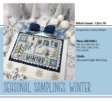 Load image into Gallery viewer, Seasonal Samplings: Winter by Primrose Cottage Stiches
